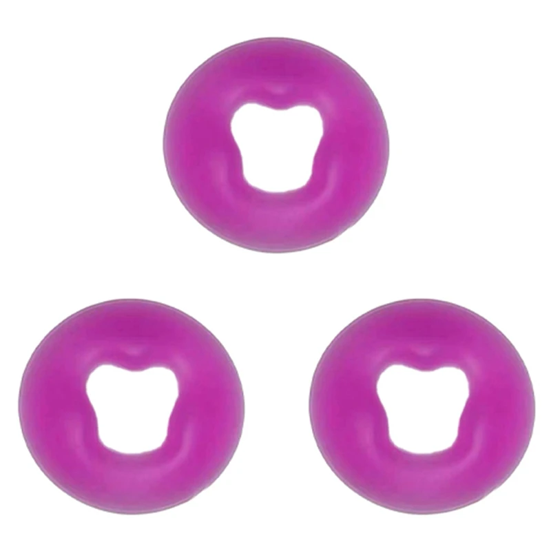 

3X Soft Salon SPA Massage Pillow Silicone Face Relax Cradle Cushion Beauty Pillow Purple