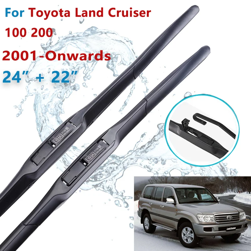 Per Toyota Land Cruiser 100 200 Tutti Gli Anni Spazzole Tergicristallo Anteriori Spazzole Accessori Taglierina U J Hook