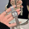 Korean cold wind watch women's student simple quartz watch commuter versatile explosion 5