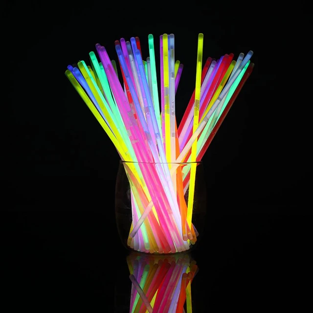 100x 1.5 Mini Glow Sticks Fishing Light 