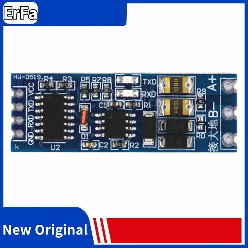 

TTL Turn To RS485 Module Hardware Automatic Flow Control Module Serial UART Level Mutual Conversion Power Supply Module 3.3V 5V