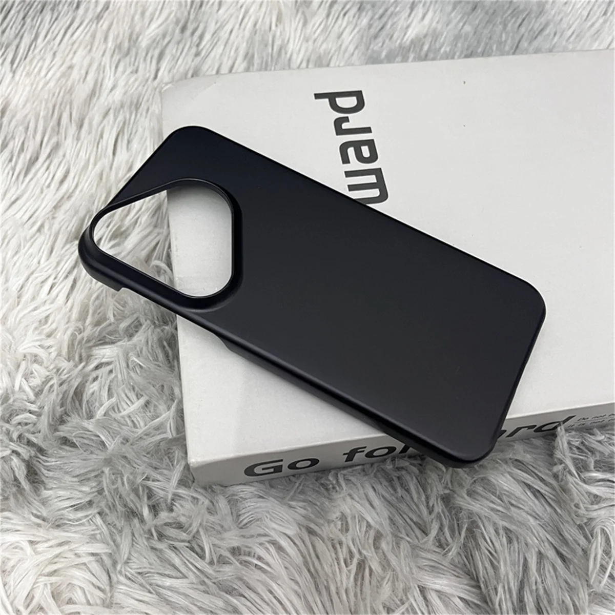 Slim Frameless Matte Solid Color Hard Case