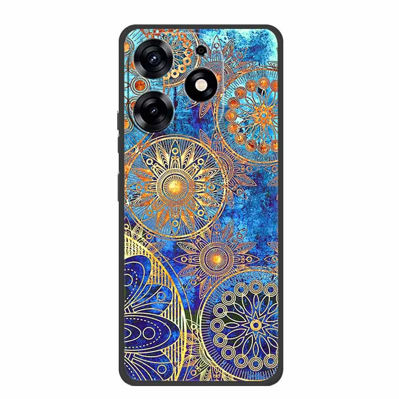 Black Silicone Soft Back Cover Case