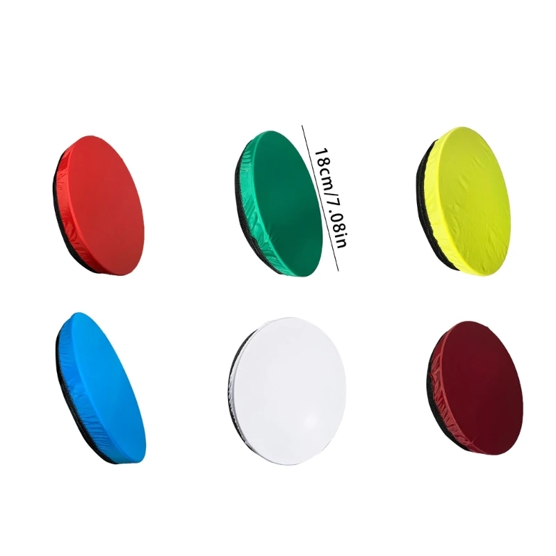 Flash Diffuser Soft Light Diffuser Sock Studio Mount Standard Reflectors Photography Flashing 18cm Soft Light Protective Cover