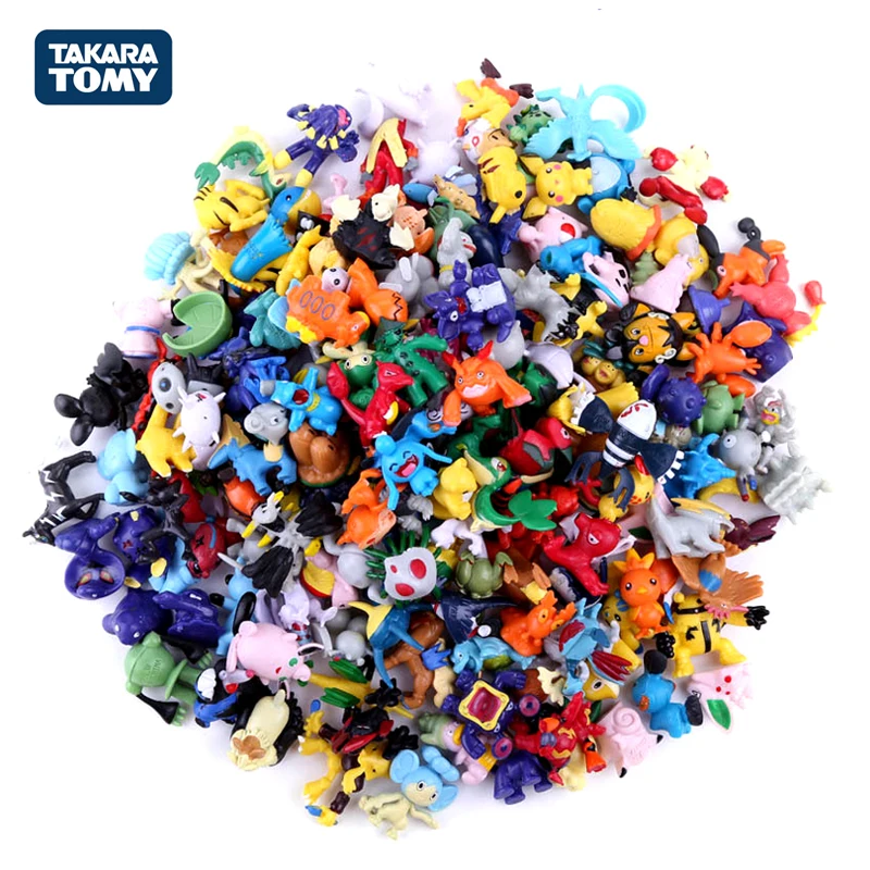 Pokemon Pokeball Figure Giocattoli 144 Stili Diversi Kawaii Pikachu Mini Doll Collection Toy Model Regali Di Natale Per Bambini