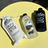 1000ml Water Bottle Panda Cup Transparent Water Bottle Drinkware Cup Leak-proof