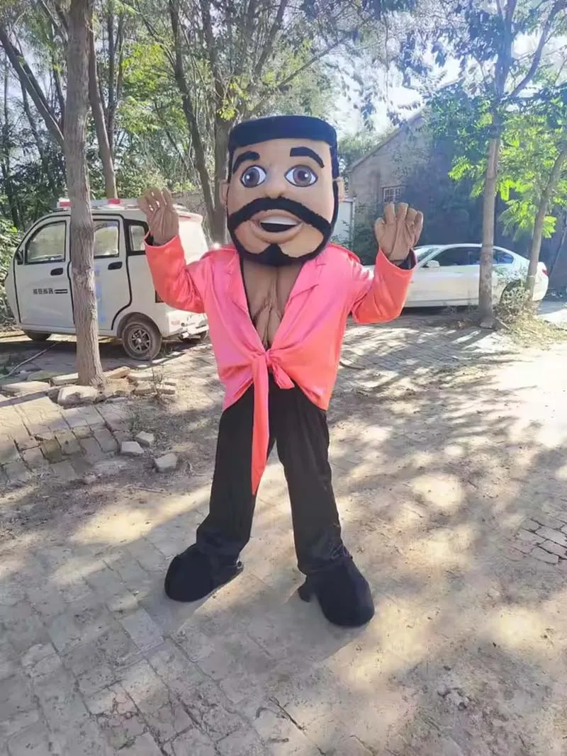 Made Stripper Man Mascot Costume Muscle Woman Cosplay Anime Costume halloween Fursuit