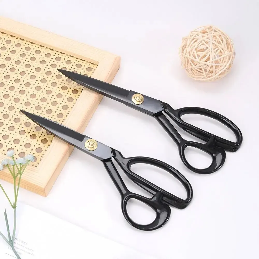 Tailor Scissors 8/9 Inch Professional Vintage Stainless Steel Fabric Leather Cutter for DIY Sewing Accessory
