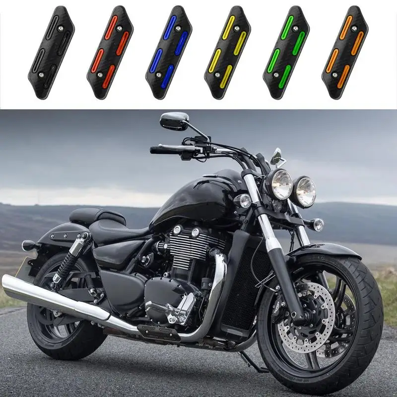 

Motorcycle Exhaust Pipe Heat Shield Cover Universal Muffler Protector Guard For Most Motorcycles Motorbike Accessories