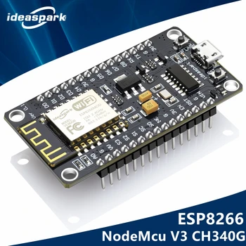 무선 모듈 NodeMCU V3 CH340 Lua WIFI IOT 사물 인터넷 개발 보드, WeMos D1 Mini ESP 12E ESP8266, Arduino용