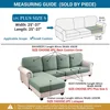 Jacquard Luxury Sofa Covers Elastic Sectional Sofa Seat Case Solid Colors Couch Covers for Sofas Living Room Chaise Lounge Pets 4