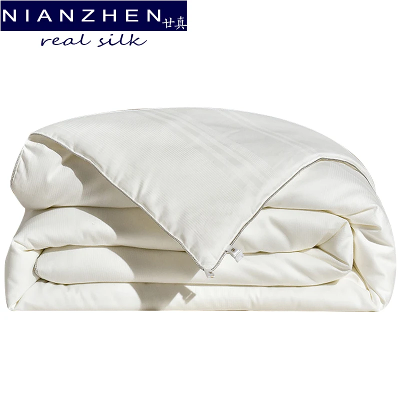 NIANZHEN Silk Comforter Duvet Pure 100 Silk Natural Long Strand Floss