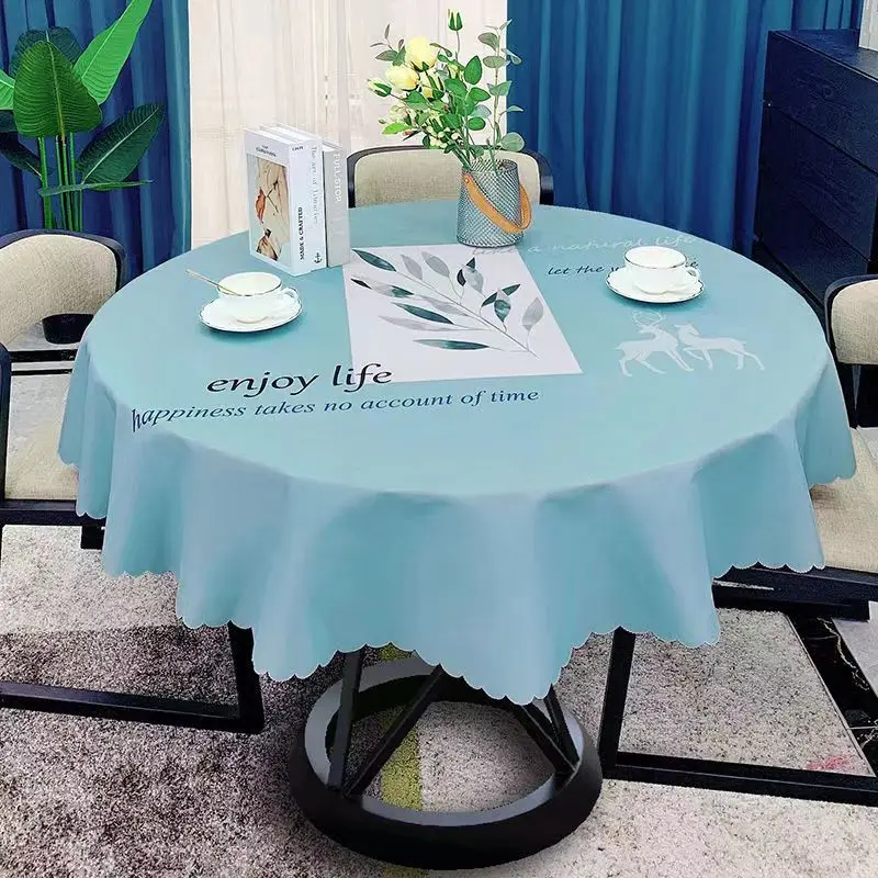 NoEnName_Null 방수 테이블보 nappe table katlanır sandalye kamp клейонка на стол кухни Mainland China PVC None Non-woven Dining table 2