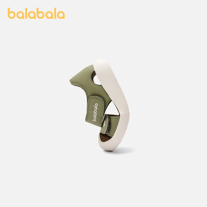 Balabala Children's Shoes Children's Sports Sandals Boys' Soft-soled 2025 Summer Girls' Toe-covered Anti-slip Sweet Shoes 4