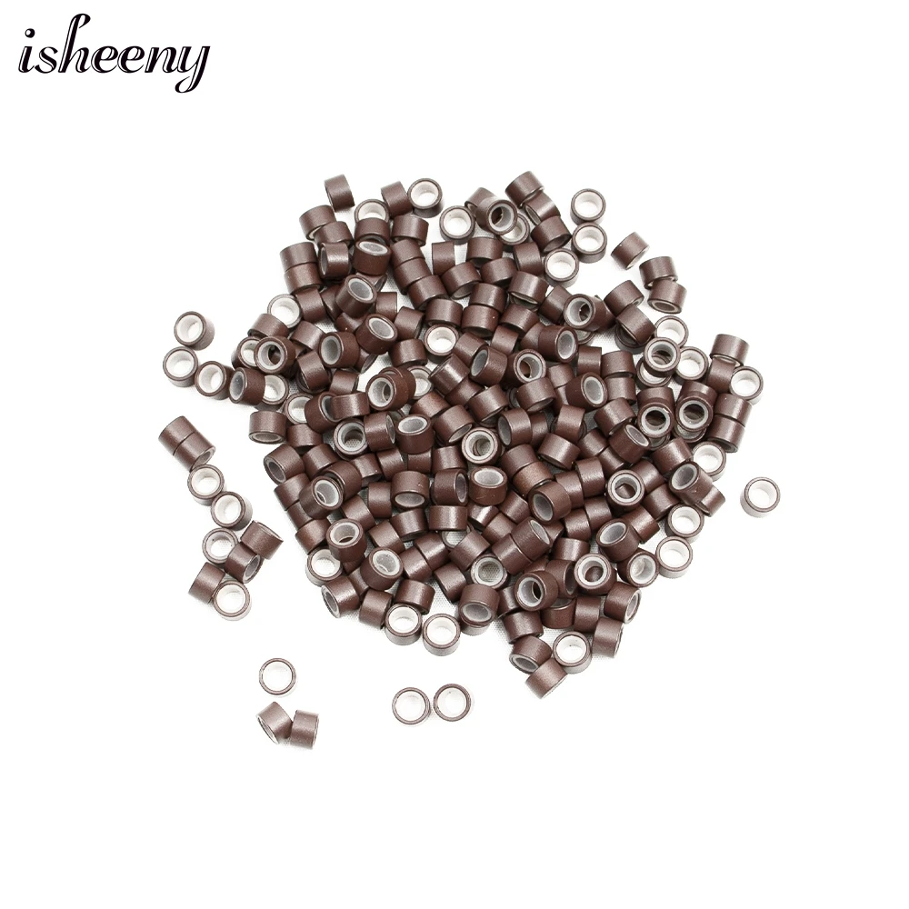 실리콘 마이크로 링 스틱용 마이크로 비즈, I 팁 인모 씨실, 살롱 전문 헤어 연장 도구, 50x30x30, 250 개