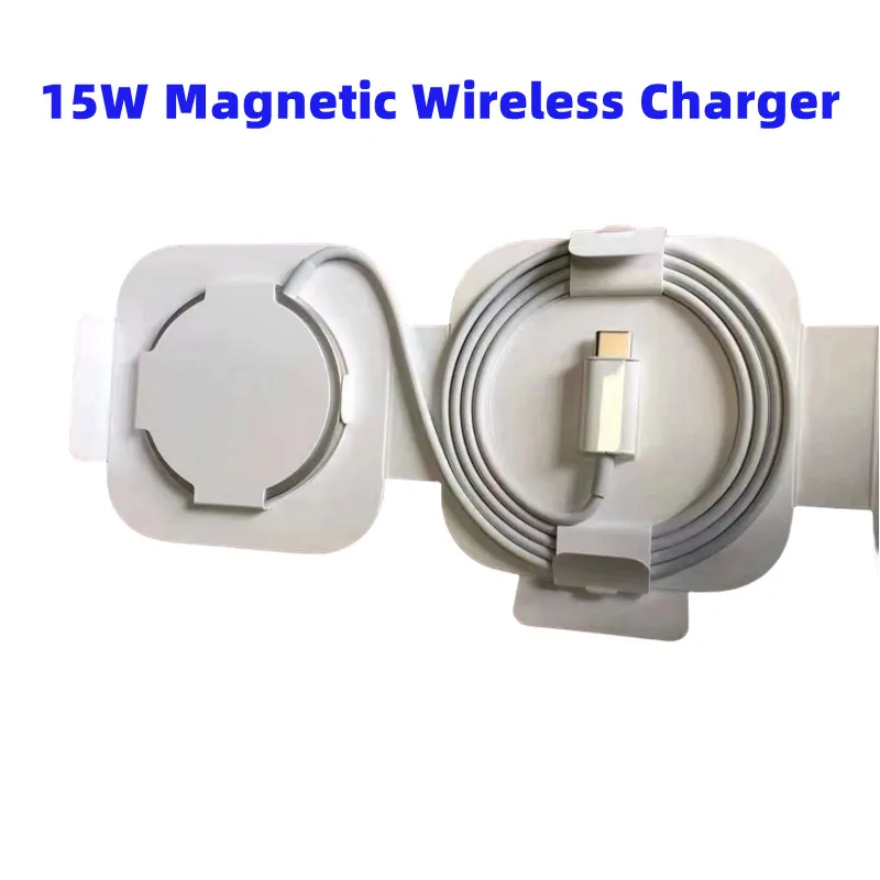 

10pcs Magnetic Wireless Chargers 15W Fast Charging For iPhone 15 Pro Max 14 Plus 13 11 12 USB C Wireless Quick Charger Adapter