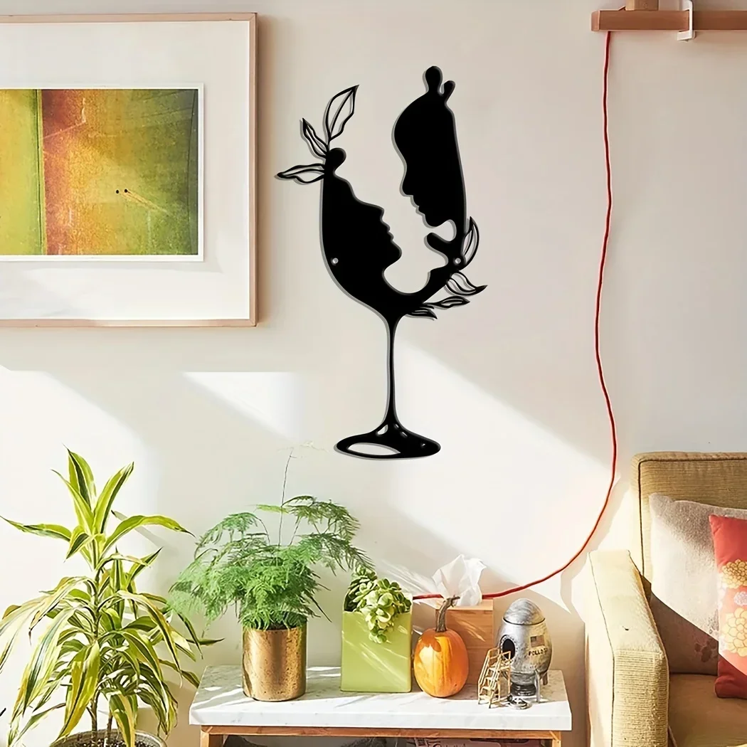 

Металлический домашний декор, металлический женский Настенный декор из стекла, женское настенное искусство из стекла, Женский Металлический Настенный декор, линейный гостиная