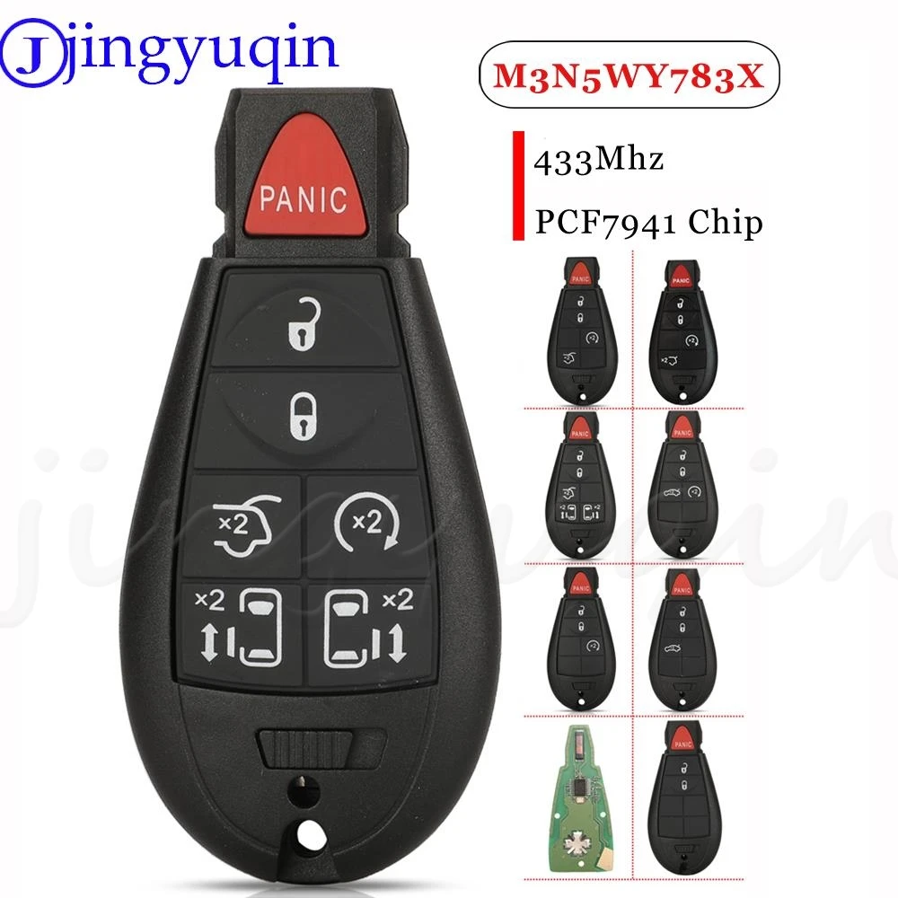 Car Key Car Remote Key for Chrysler Town Country Jeep Grand Cherokee Dodge Caravan Journey