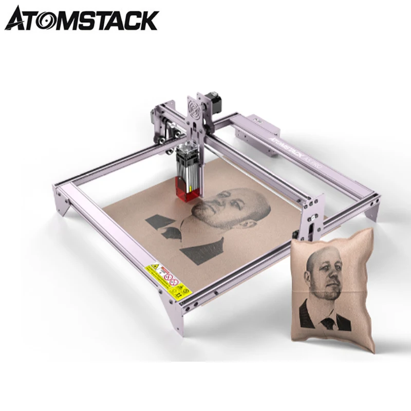 

ATOMSTACK A5 PRO 40W CNC DIY Portable Glass Granite Stone Metal Engravies Wood Cutter Laser Engraving Machines