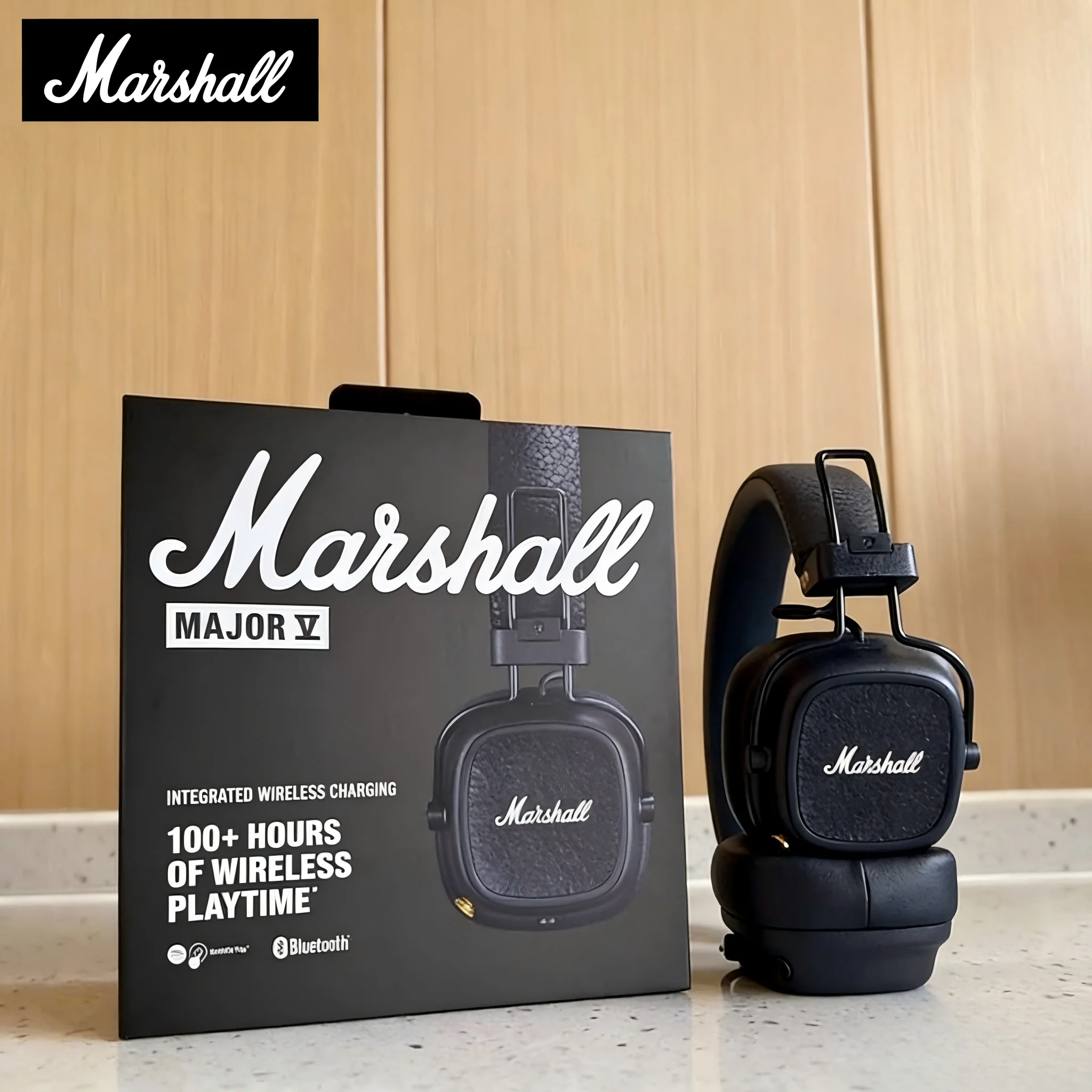 รูปสินค้า หูฟังเกมมิ่ง Marshall Major V5 ไร้สาย เสียงเบสจัดเต็ม