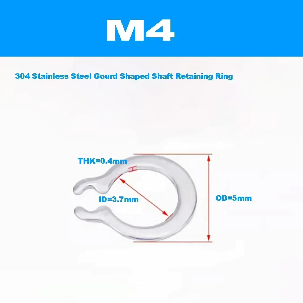 200pcs   M4