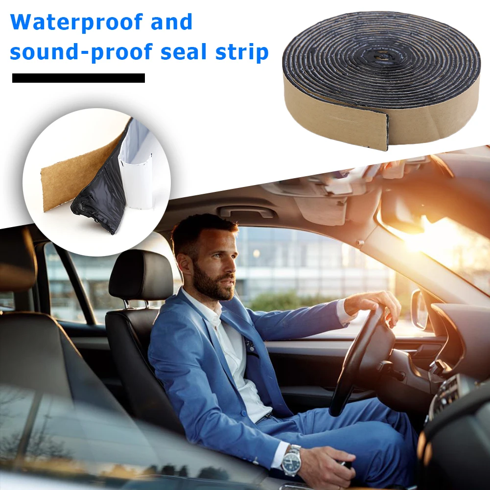 Butyl Rubber Glue Tape Headlight Double Sided Sealant for Car Auto Tail Light 4