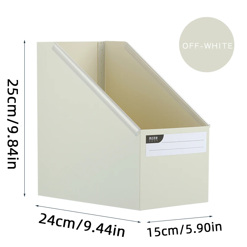 Versatile Foldable Desktop Storage Box for Books and Office Supplies