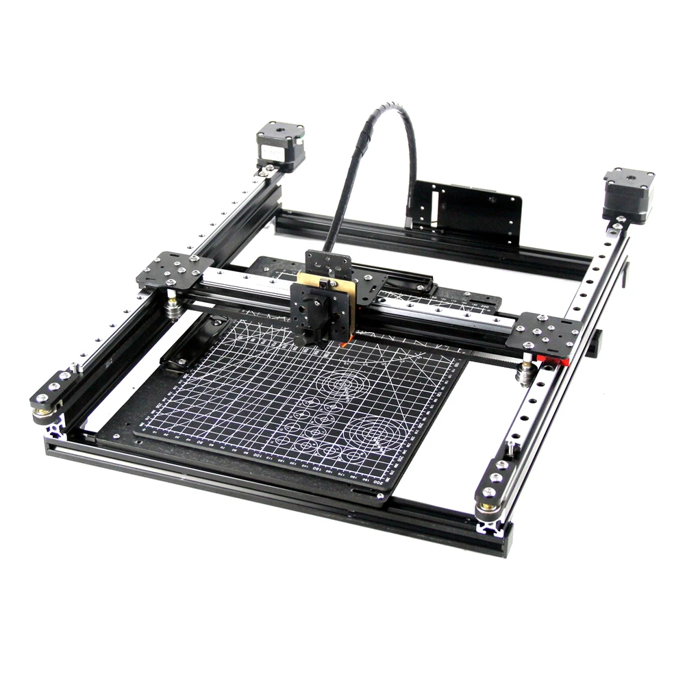 A4 A3 A2 A1 A0 Guide Rail Pen Drawing Robot Machine DIY Disassembled Lettering XY-plotter for Sketch Writing EBB Motherboard