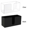 Countertop Paper Towel Dispenser Acrylic Paper Towel Holder Paper Towels Storage Container for Z Fold C Fold Multi-fold Paper 2