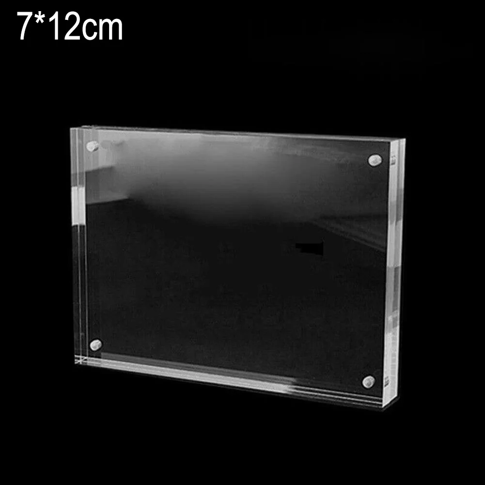 

Decor Photo Frame 3size Desktop Home Hot Sale Acrylic Christmas Thanksgiving Transparent Practical Replacement
