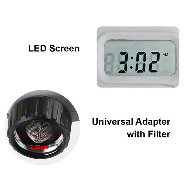 Garden Watering Timer LCD Screen Dial Controller Intelligent ​Automatic Digital Clock Multiple Program Irrigation Timer 3