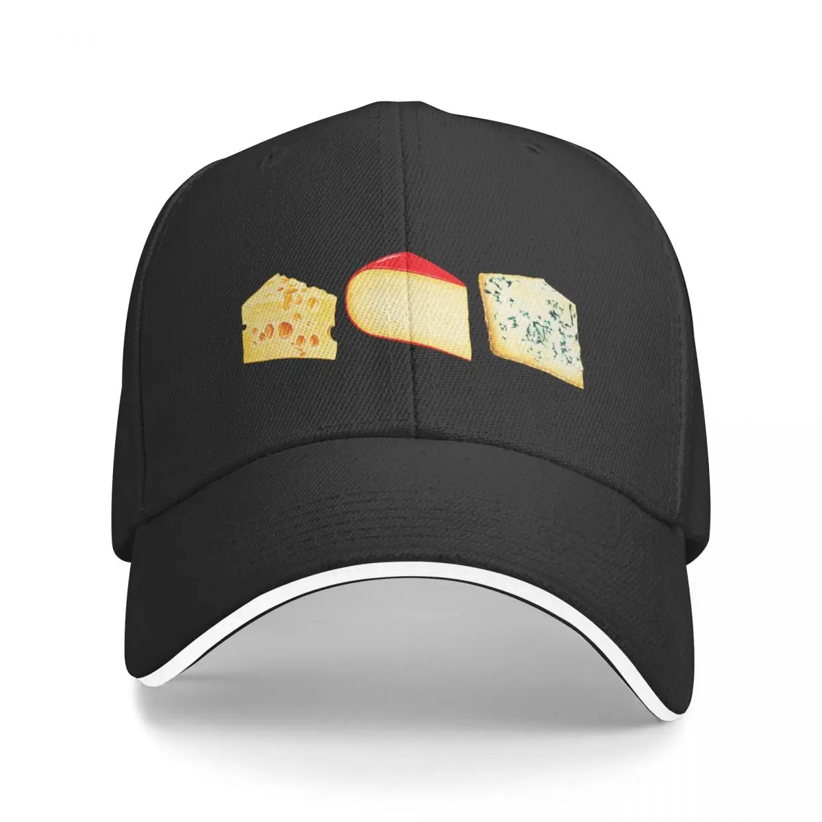 

Cheese Pattern - Blue Baseball Cap Trucker Cap Icon Anime Men Caps Women's