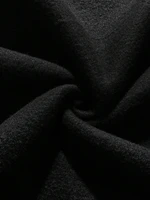 Talk To The Paw Funny Dog Cartoon Print Hoodie Women Warm Fleece Hoody Fashion Casual Hooded Autumn Loose Round Neck Woman Tops - Image 5