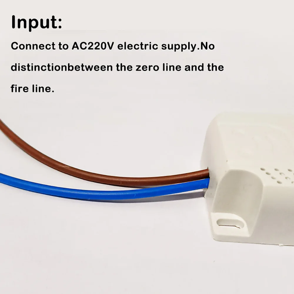 Description Picture 3 of item240mA Constant Current LED Driver AC220V Lighting Transformer 50-80W*2 40-60W*4 50-70W*6 50-72W*8 Power Supply For Ceiling Light