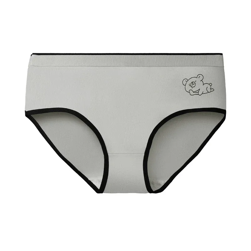 5pc Comfortable, breathable, all-cotton antibacterial women's triangular trouser cuffs for young girls