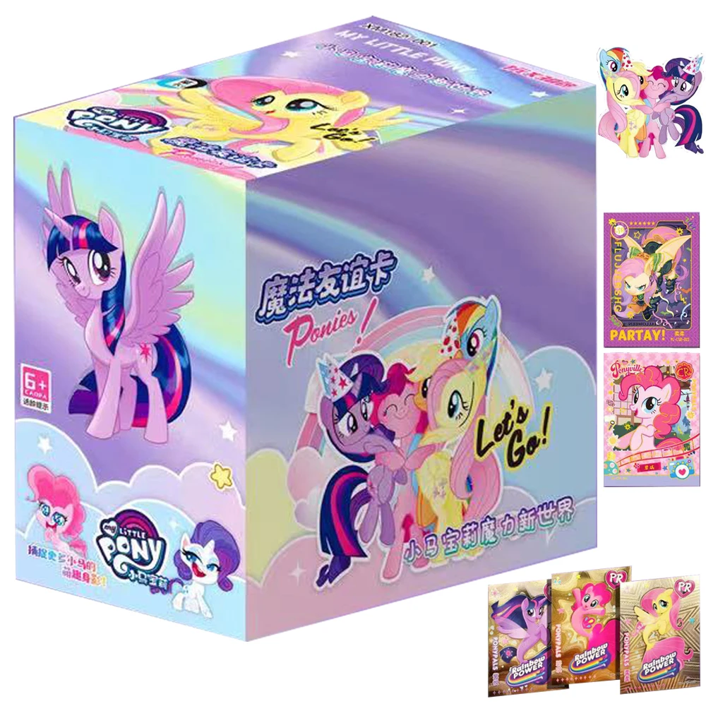 

Genuine My Little Pony Card For Children Princess Friendship Eternal Twilight Sparkle Limited Anime Collection Card Table Toys