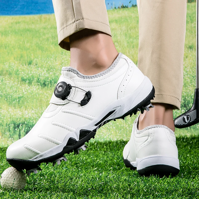 2024 Professional Men's Golf Shoes Comfort Training Golf Sports Shoes Men's Waterproof and Breathable Outdoor Sports Shoes men