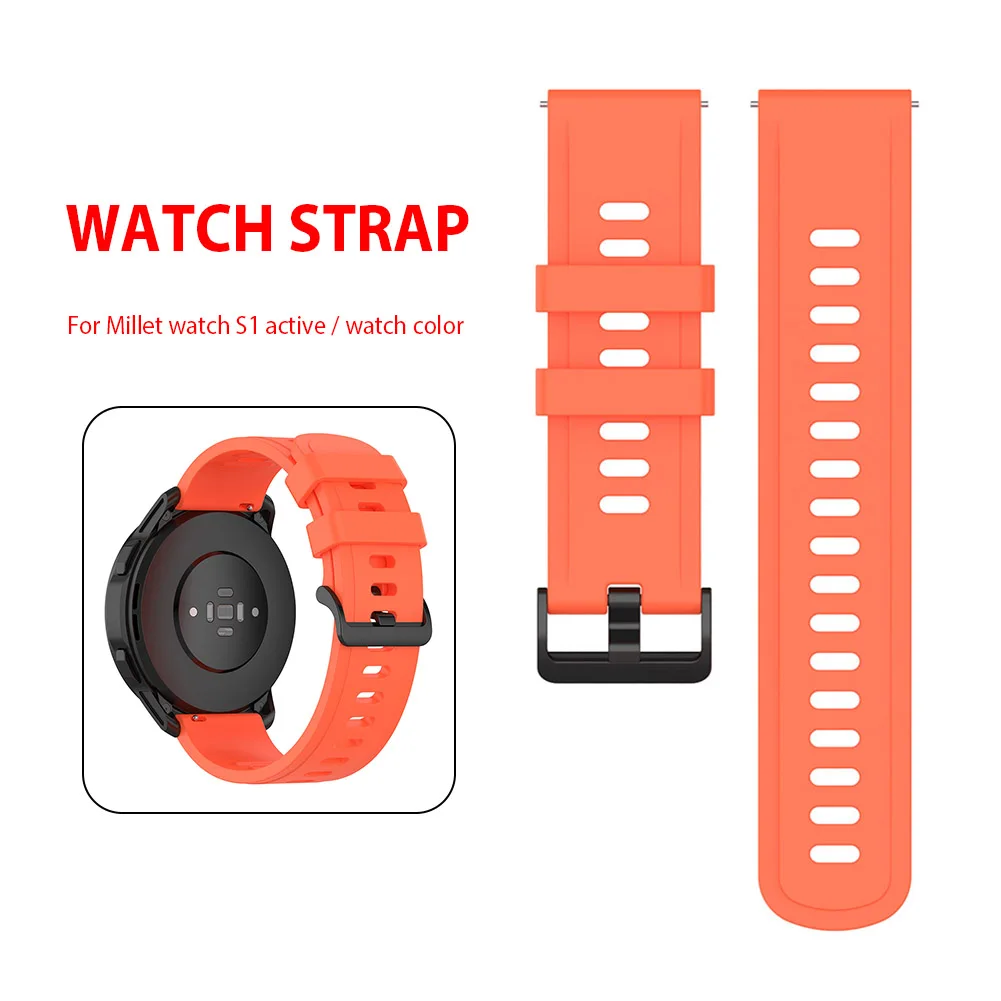 

Силиконовый ремешок для MI Watch S1 Active/цвет часов (арбузно-красный)