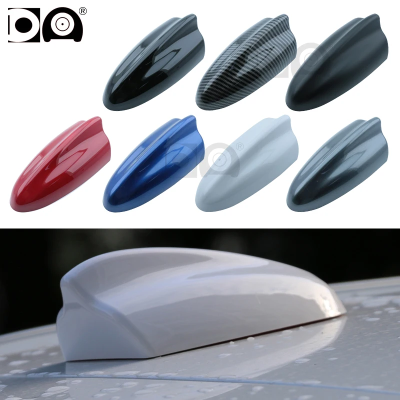 Universal Super Shark Fin Antenna Special Car Radio Aerials Piano Paint Stronger Signal For Opel Astra k