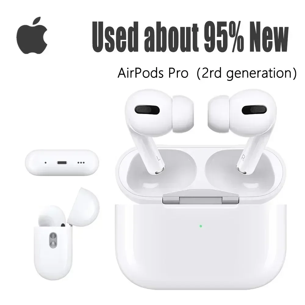 سماعات أذن Apple Airpods Pro 2 3 4 اللاسلكية بتقني...