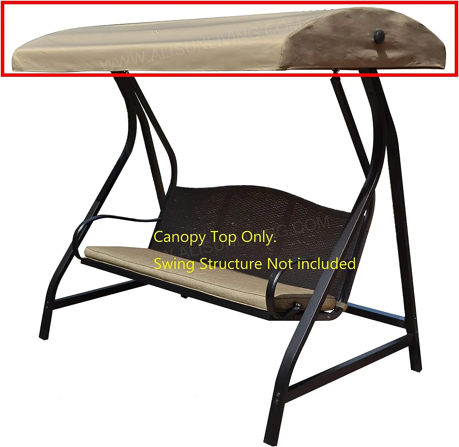 Canopy Top for GT Porch Swing Model #GCS00229C (Will Not Fit Any Other Swing)