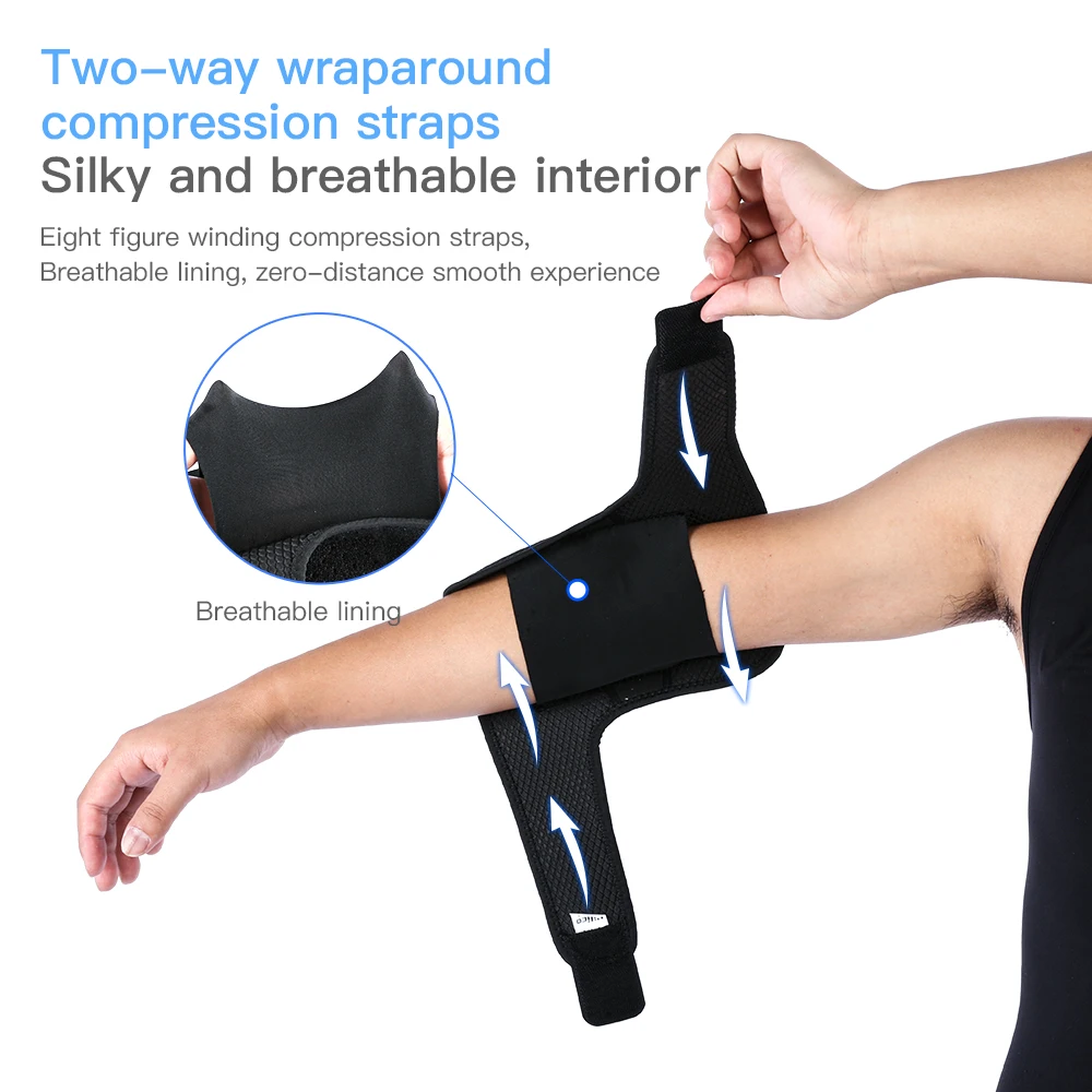1PC Sports Neoprene Compression Sleeve Elbow Brace Wrap For Tendonitis Bursitis Arm Support Epicondylitis Elbow Protector
