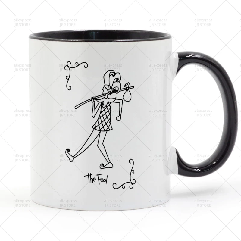 

THE FOOL Tarot Mug Ceramic Cup Gifts 11oz