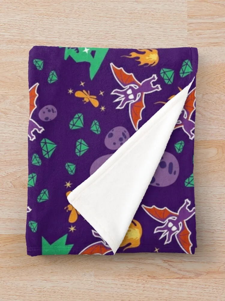 Spyro Pattern Throw Blanket oversized throw blanket soft bed blankets 3