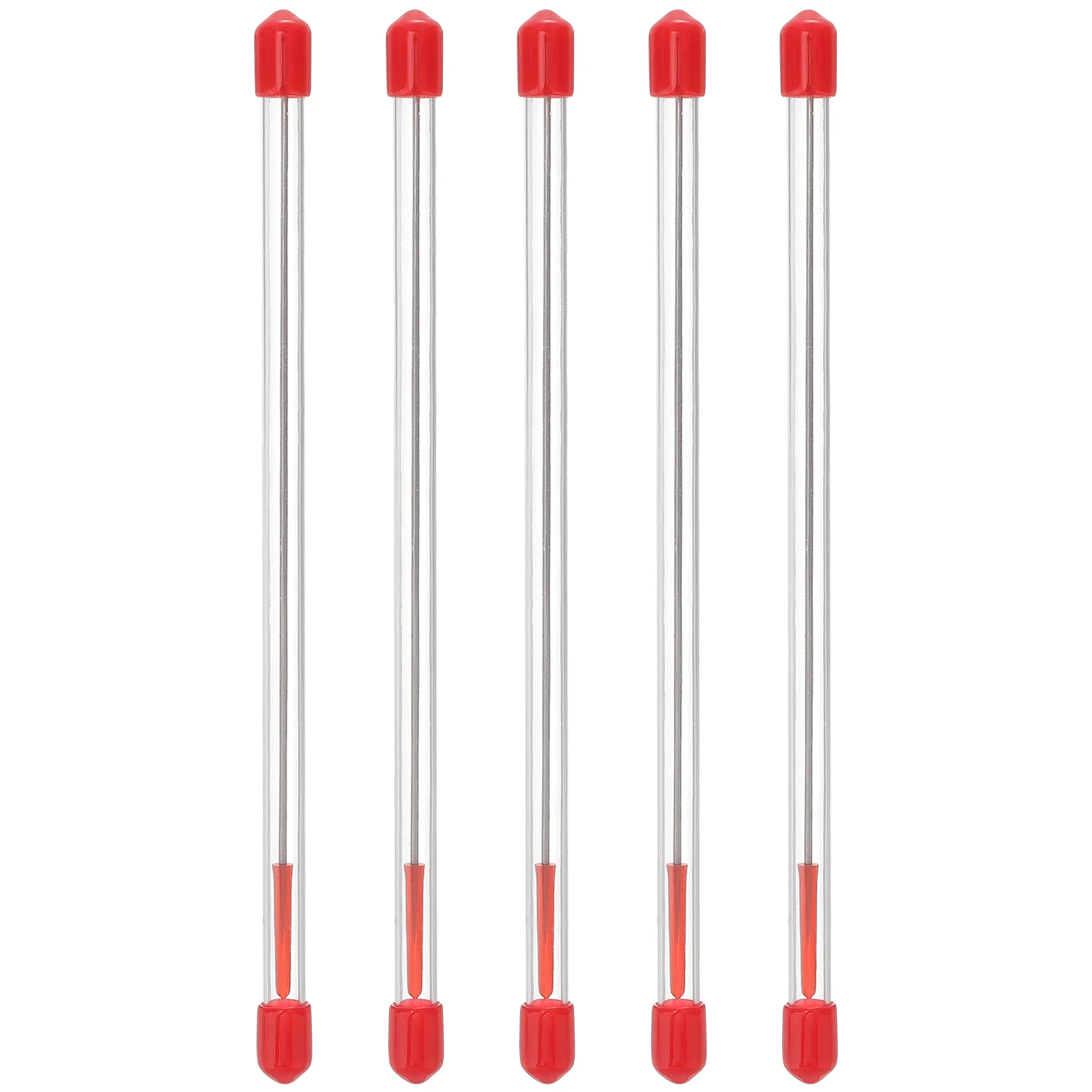 에어 브러시 깍지 팁 교체용 스테인레스 스틸 바늘 교체, 03mm, 5 개