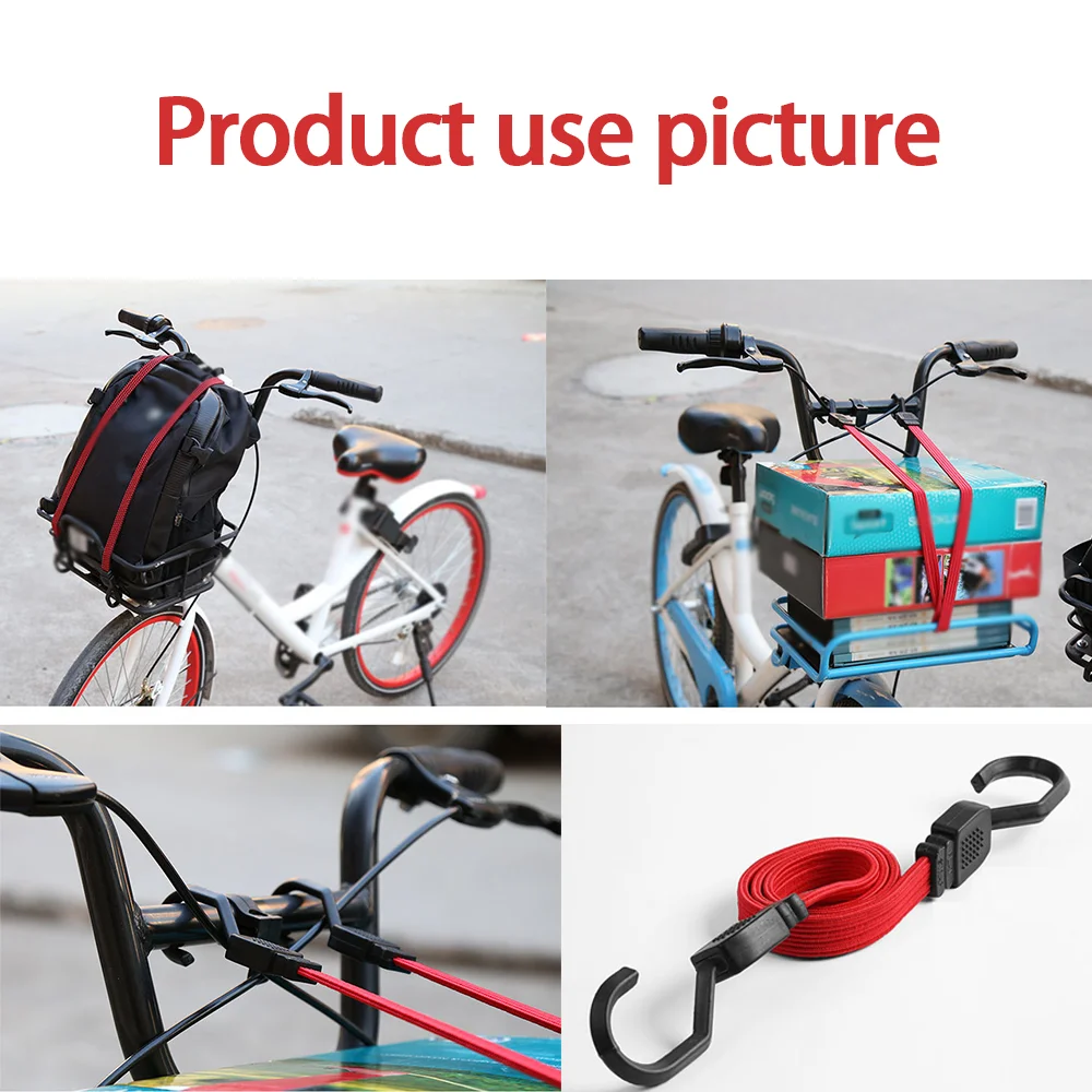 Roof Rack Rope To Tie Bag In Bike URAQT Bike Hooks Bungee Cords