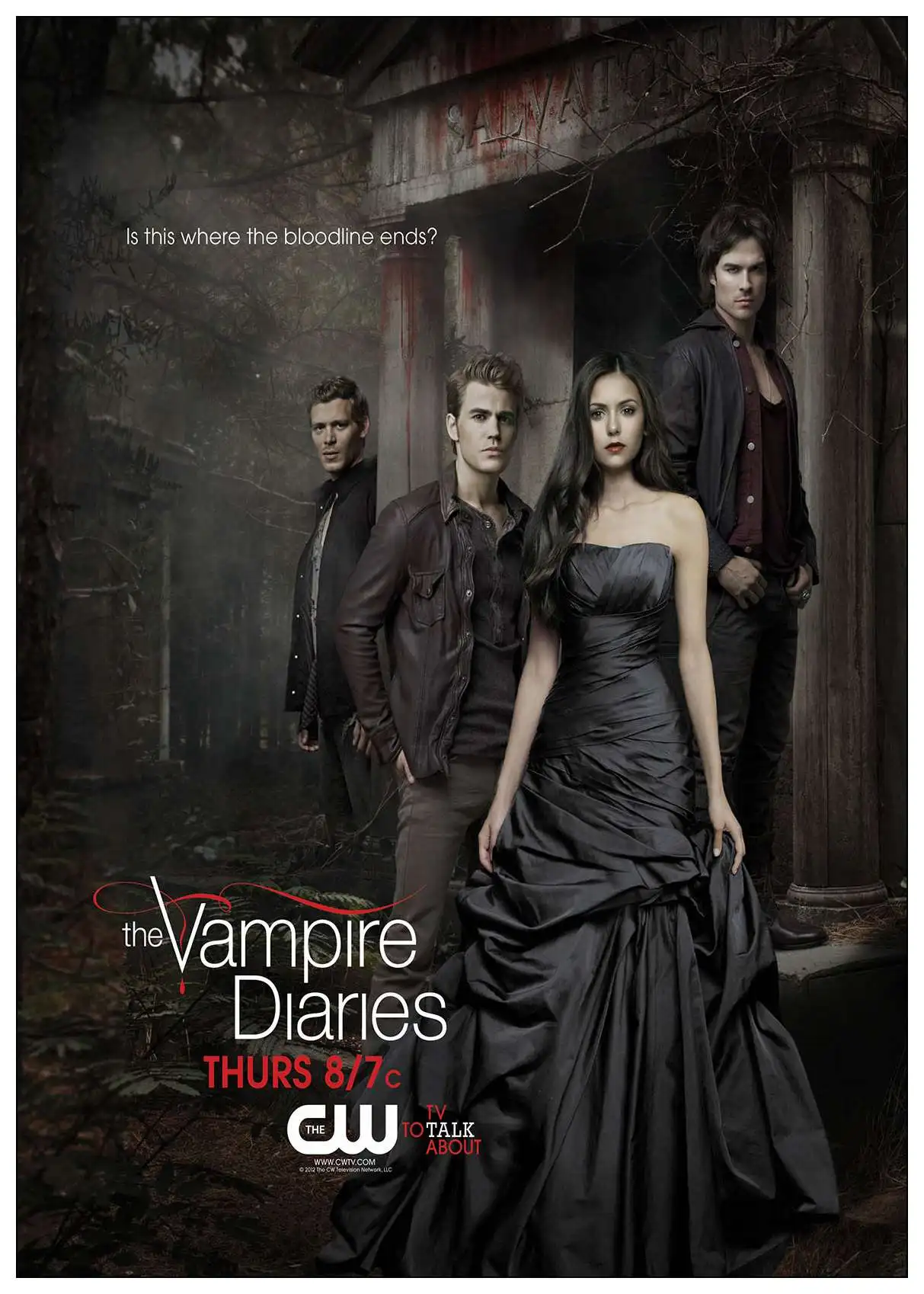 Cartaz Serigrafia The Vampire Diaries, Temporada 1 Plakat naukowy Silk, Os  diários do vampiro, moda, pôster, outros png