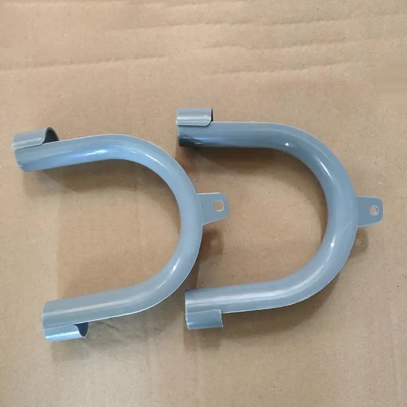 2pcs Clothes Washer U-Shape Washing Machine Drain Hose Holder Guide Mounting Bracket Replacement Parts Washer Drain Hose Hooks