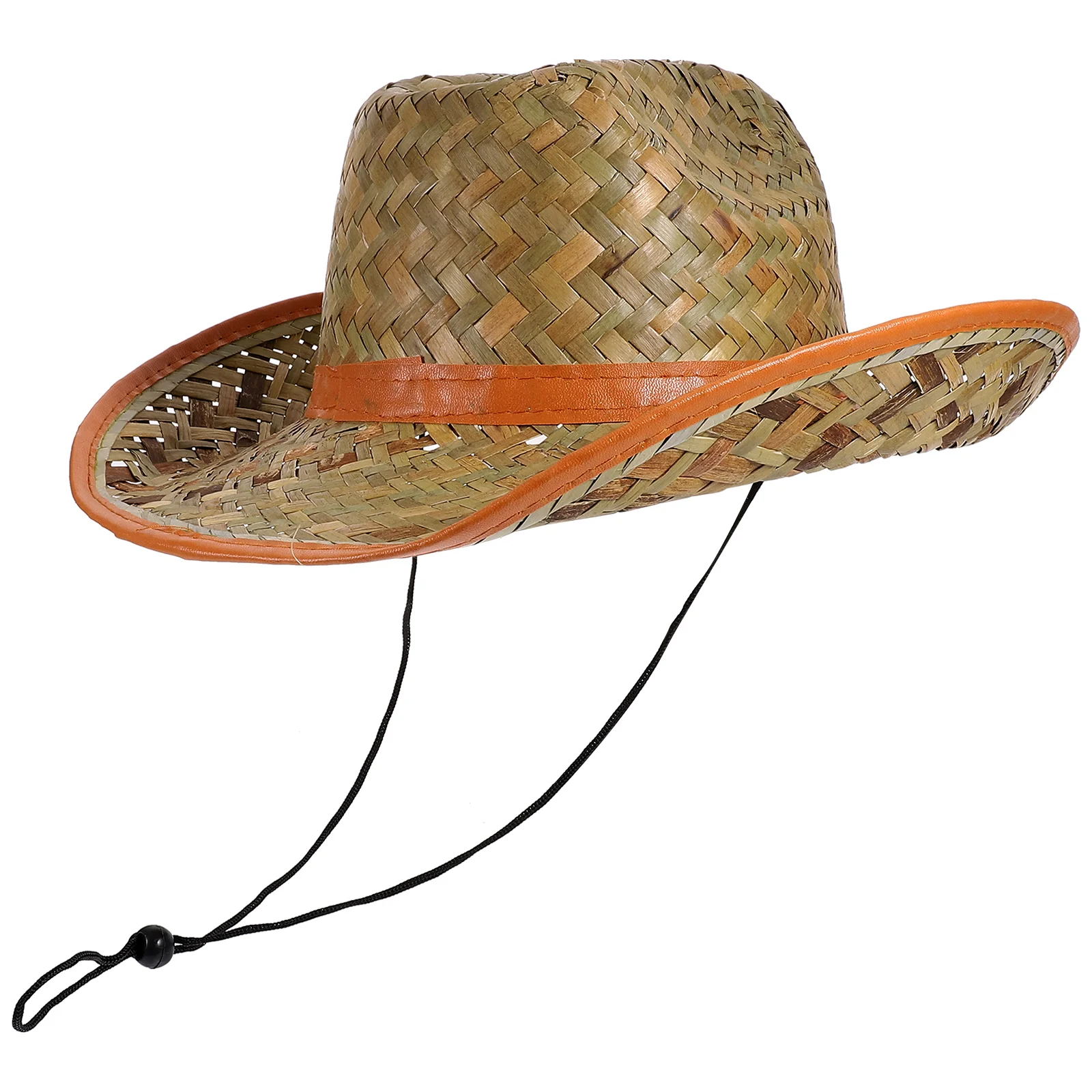 

Sun Hat with Neck Shade Wide Brim Beach Small Straw Portable Fishing Adults for Summer Men Male