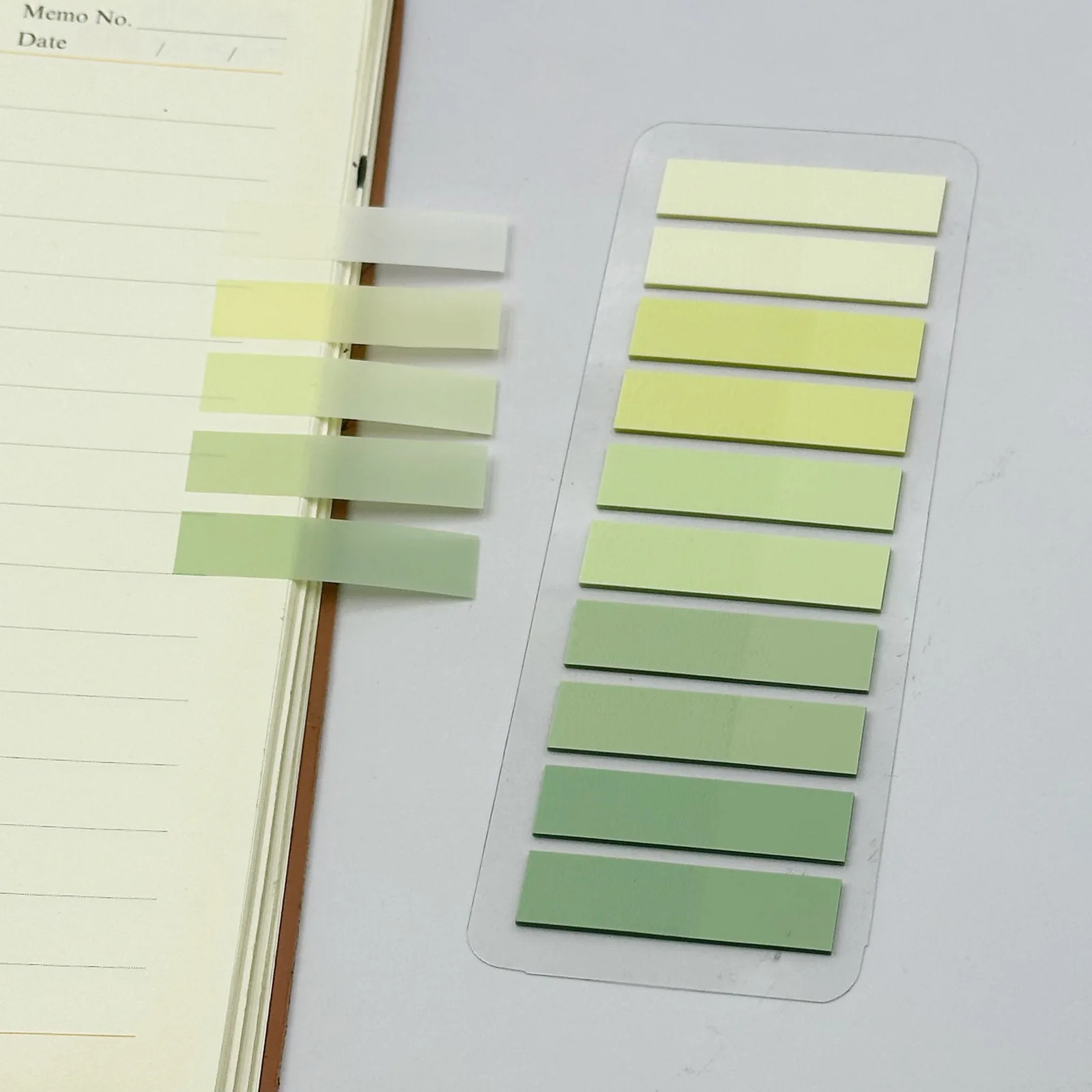 200 Stück farbige Aufkleber, transparent, fluoreszierend, Index-Tabs, Flaggen, Haftnotizen, Schreibwaren, Kinder, Geschenke, Schule, Bürobedarf – Detail 7